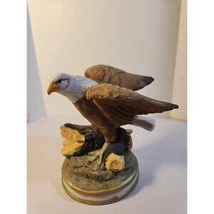 Americana Birds In Flight Limited Series Royal Heritage Eagle Figurine Ceramic
